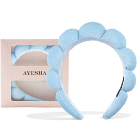Bandeau spa Ayesha en éponge douce, vue de face