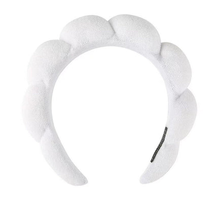 Bandeau spa TYSSELY pour le visage en éponge coloré