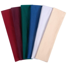 Bandeau TERSE blanc en tissu doux, vue de face