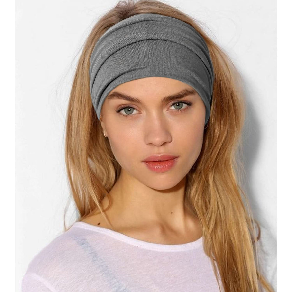 Bandeau turban Jesries avec un ensemble de vêtements décontractés