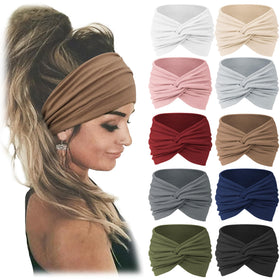 Bandeau turban Jesries coloré vue de face