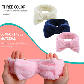 Bandeau WSYUB en microfibre douce avec nœud