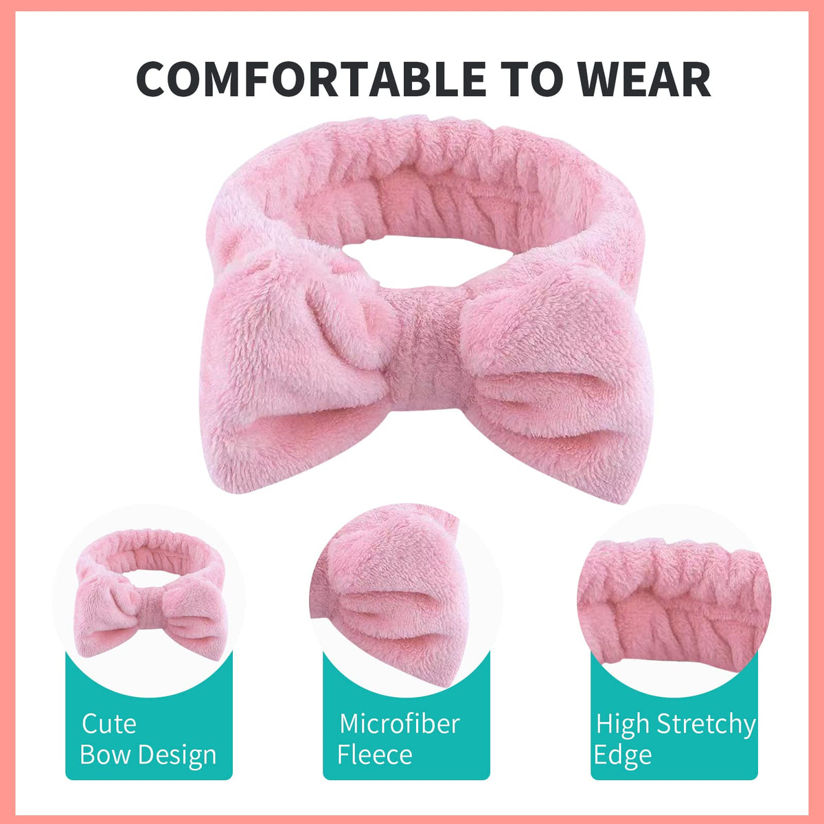 Bandeau WSYUB en usage pendant un soin du visage