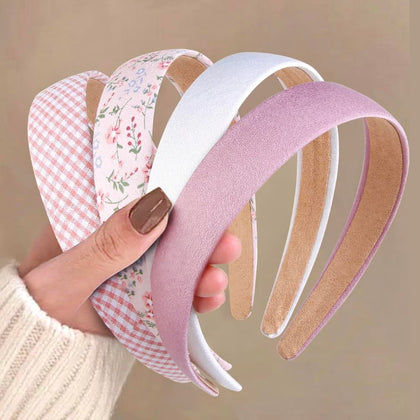 Bandeaux Huachi pour femme, ensemble de 4, couleurs variées
