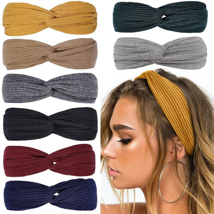 Bandeaux Huachi pour femmes en couleurs assorties, vue de face