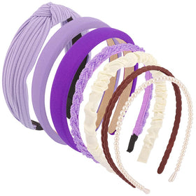 Bandeaux violet AHONEY en pack avec étiquette