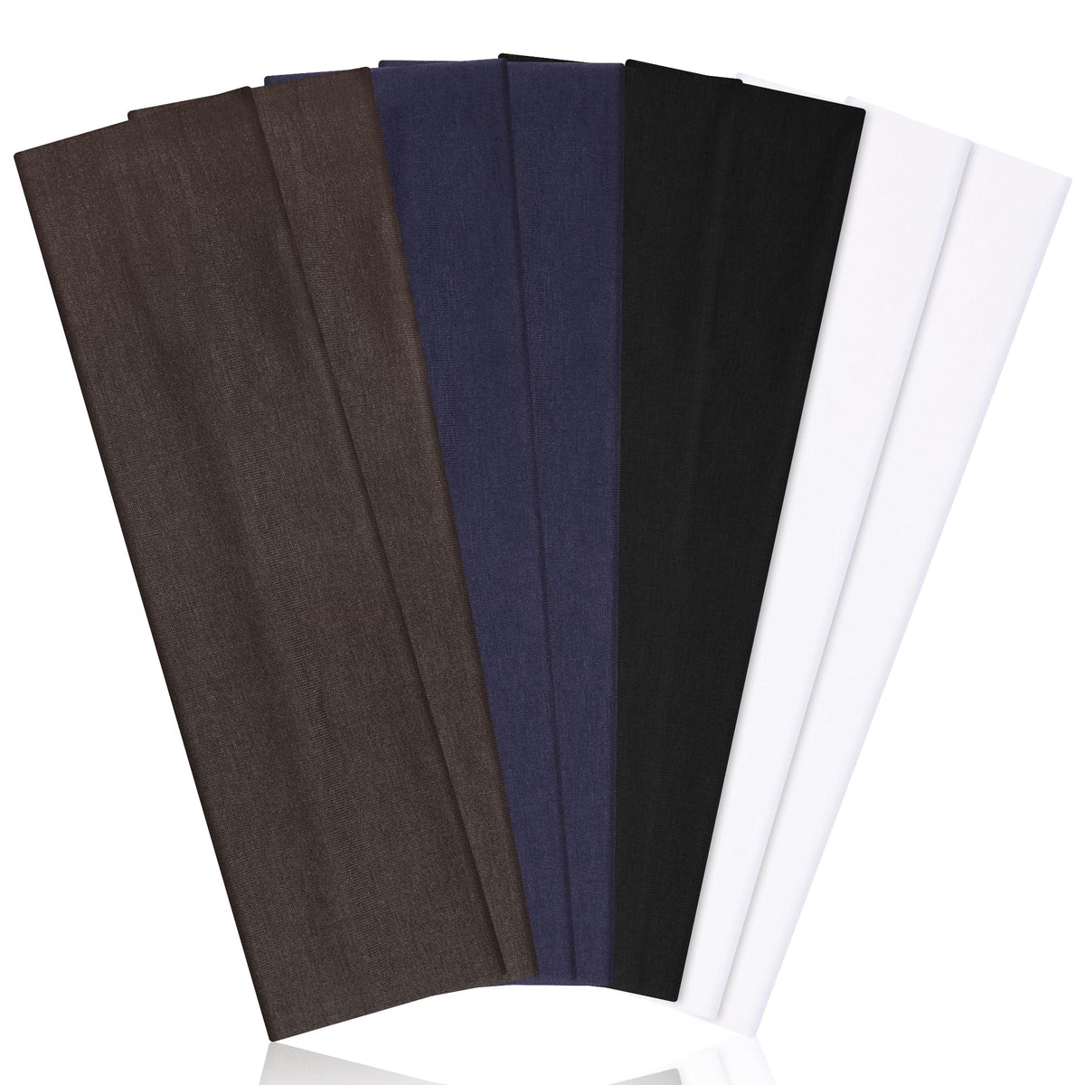 Bandeaux Ztomine pour femmes, 8 pièces, couleurs variées