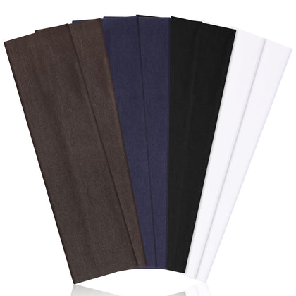 Bandeaux Ztomine pour femmes, 8 pièces, couleurs variées