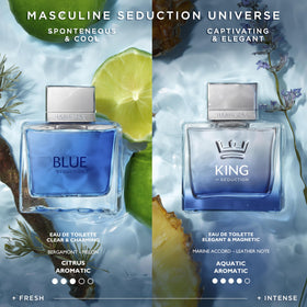 Banderas King of Seduction Eau de Toilette 200 ml en situation lifestyle