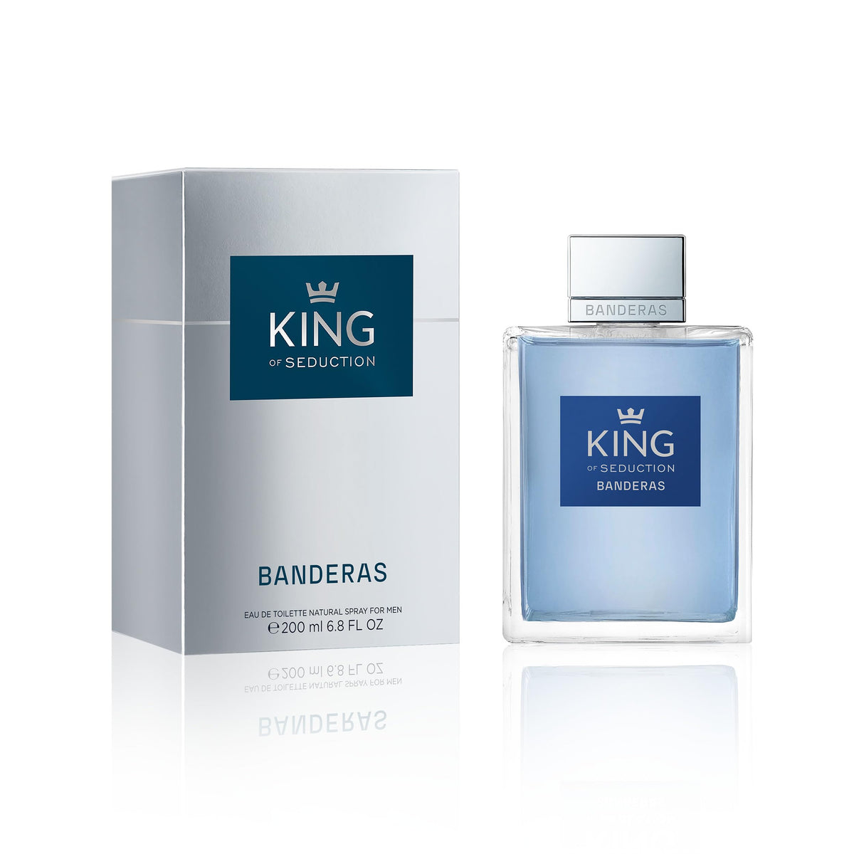 Banderas King of Seduction Eau de Toilette 200 ml flacon et bouchon