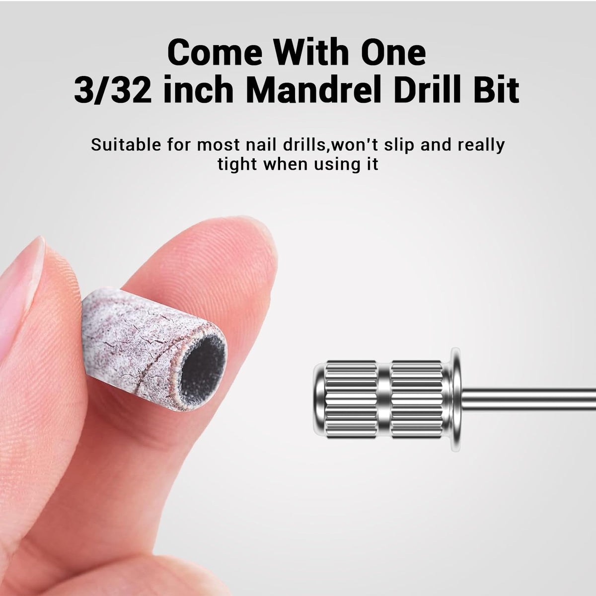 Bandes abrasives MelodySusie dans un kit de manucure