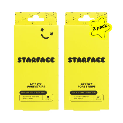 Bandes de nettoyage des pores Starface, pack de 16 unités