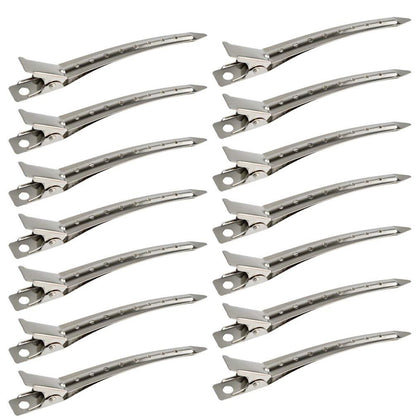Bantoye Clips en Métal Argenté vue de face