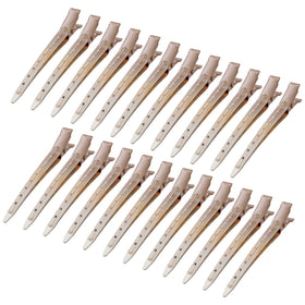 Bantoye clips en métal GS brown de 8,5 cm en vue de face