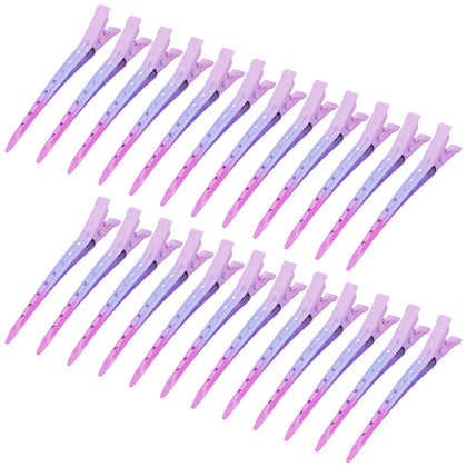 Bantoye clips en métal rose gradient, vue de face