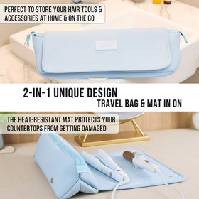 BAREFOOT CARIBOU trousse de voyage avec accessoires de coiffure