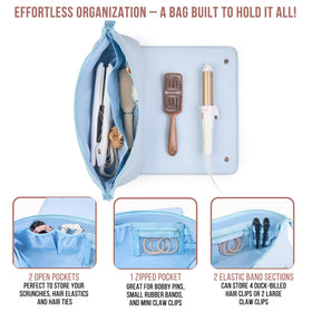 BAREFOOT CARIBOU trousse de voyage avec poches internes
