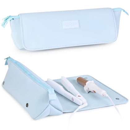 BAREFOOT CARIBOU trousse de voyage pour outils capillaires vue de face