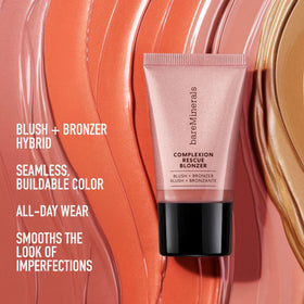 bareMinerals Blonzer Liquide Kiss Of Pink 30g sur un fond neutre