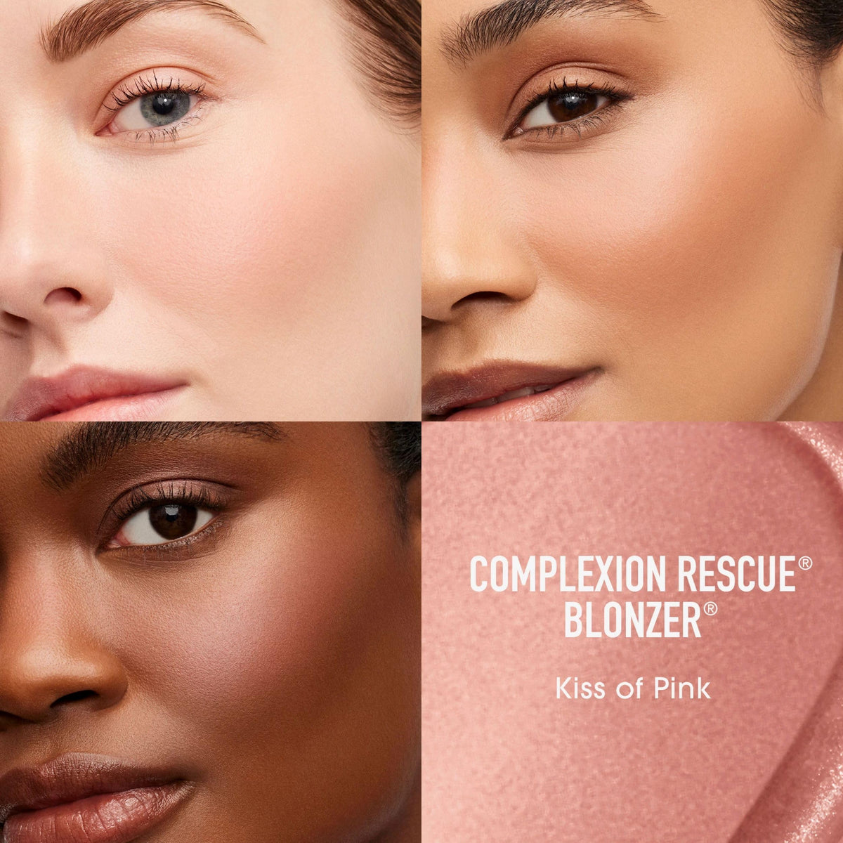 bareMinerals Blonzer Liquide Kiss Of Pink 30g texture crémeuse