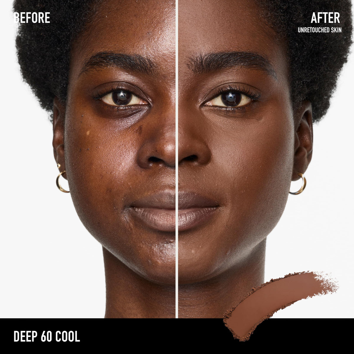 bareMinerals Fond de Teint Poudre Mat 24H Deep 60 Cool arrière