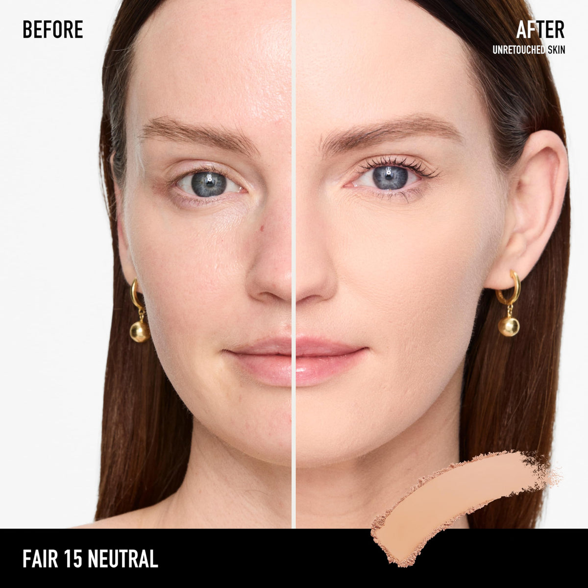 bareMinerals Fond de Teint Poudre Pressée Mat 24H éponge d'application incluse