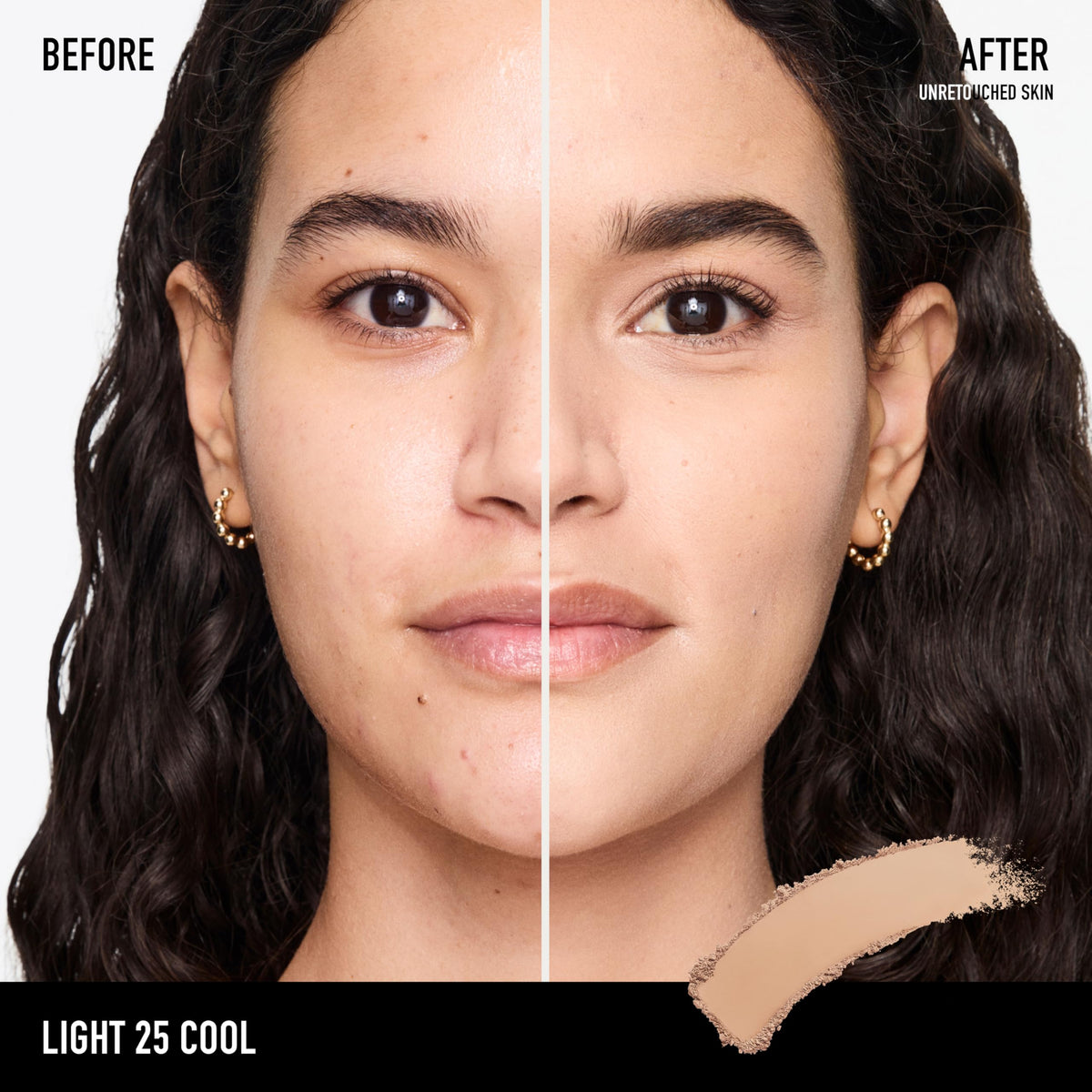 bareMinerals Fondation Poudrée 24H Matifiante Vegan Light 25 Cool arrière