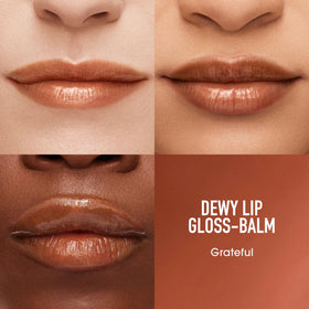 bareMinerals Gloss-Balm Grateful 9g application sur les lèvres