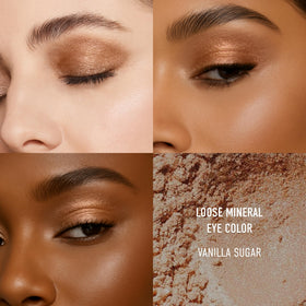 bareMinerals Ombre à Paupières Minérale Sable Vanille texture crémeuse