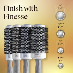 Barillet de la brosse thermique Olivia Garden, taille 1 à 2,125 pouces