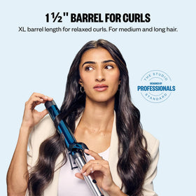 Barillet long du fer à boucler BaBylissPRO, détail de la technologie Nano Titanium