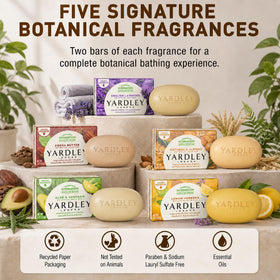 Barre de savon à la lavande anglaise YARDLEY LONDON avec extraits naturels