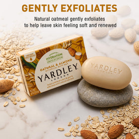 Barre de savon au beurre de cacao YARDLEY LONDON, présentation
