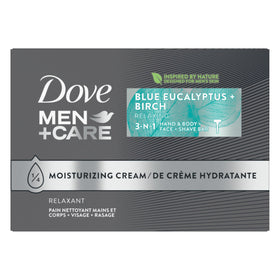 Barre DOVE MEN + CARE 3-en-1 Eucalyptus Bleu vue avant