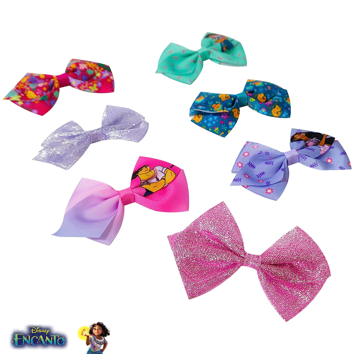 Barrette Disney Encanto vue de face avec grip antidérapant