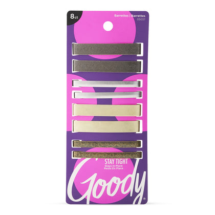 Barrettes GOODY Stay Tight assorties, vue de face