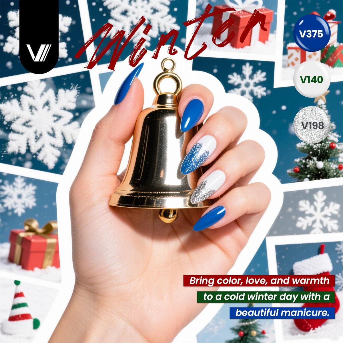 Base coat et top coats inclus dans le kit de vernis VANREESA