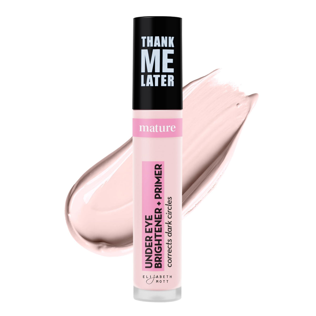 Base Éclaircissante Sous les Yeux Elizabeth Mott 5ml - Rose Doux, vue de face