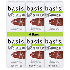 Basis Savon Barres Vitamines pack de 6 barres de 113 g