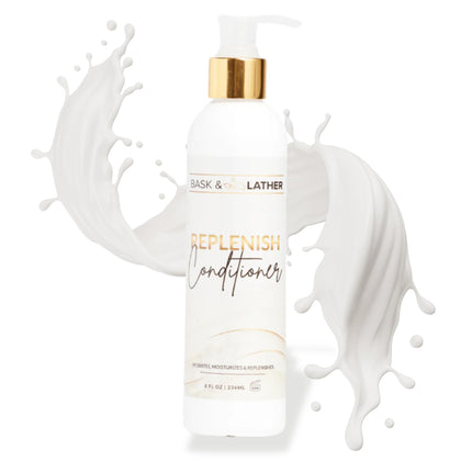 BASK & LATHER Après-Shampooing Hydratant 272g vue de face