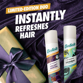 Batiste Duo de Shampooing Sec, canette Original, vue arrière