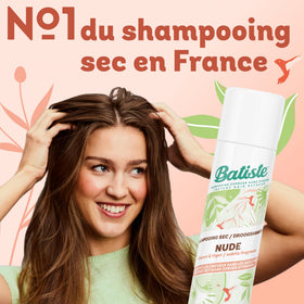 Batiste Shampoo Sec 200ml sur une coiffeuse