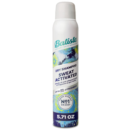Batiste Shampoo Sec Activé par la Transpiration 5,71 oz vue de face