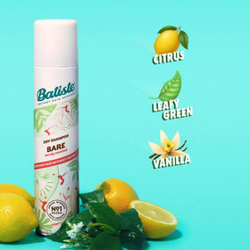 Batiste Shampoo Sec Bare avec mise en scène lifestyle