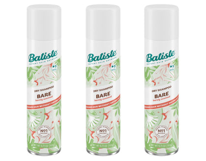 Batiste Shampoo Sec Bare bouteille de 5,71 oz vue de face
