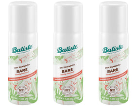 Batiste Shampoo Sec Mini Voyage Pack de 3 en vue de face