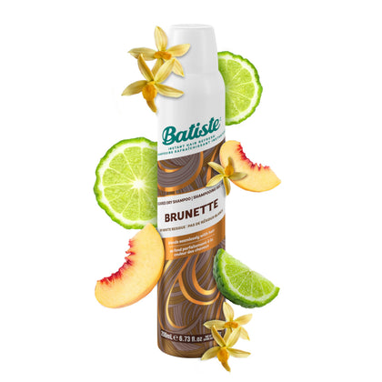 Batiste Shampoo Sec Moyen et Brunette 190g vue de face