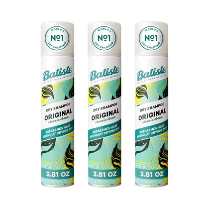 Batiste Shampoo Sec Original 3 x 200 g - vue de face