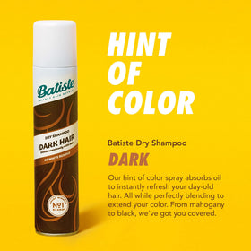 Batiste Shampoo Sec Tanné flacon avec vaporisateur