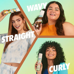 Batiste Shampoo Sec Tanné sur une coiffeuse